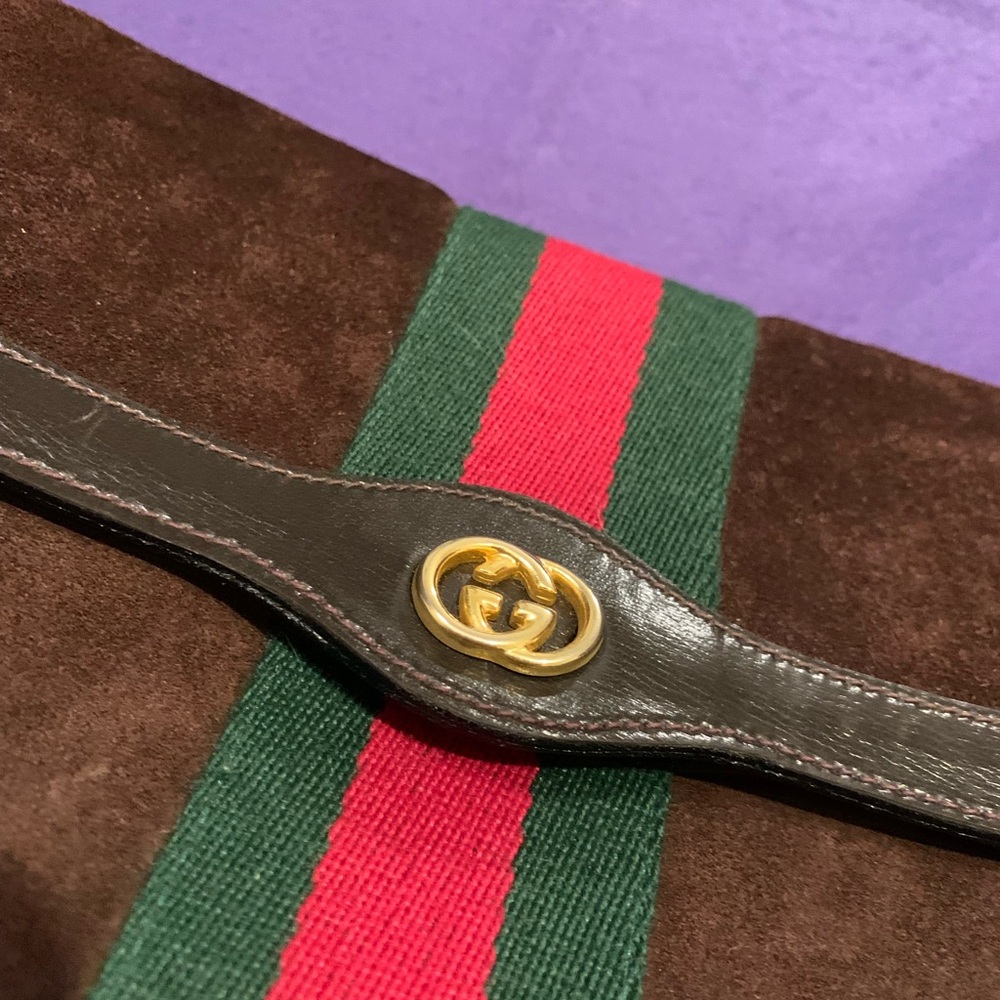 Gucci Vintage Sherry Clutch Bag - Picture 6 of 15